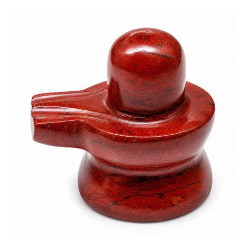 Natural Red Jasper Shivling