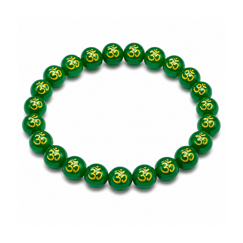 Green Agate OM Bracelet