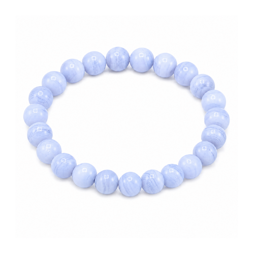 Natural Blue Lace Bracelet