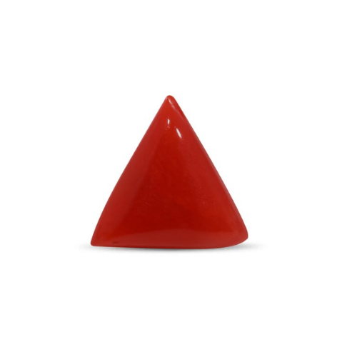 Natural Red Coral – Approx 6.20 Carats - Italy - Certified Astrological Gemstone