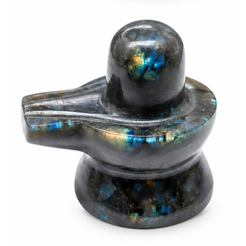 Natural Labradorite Shivling