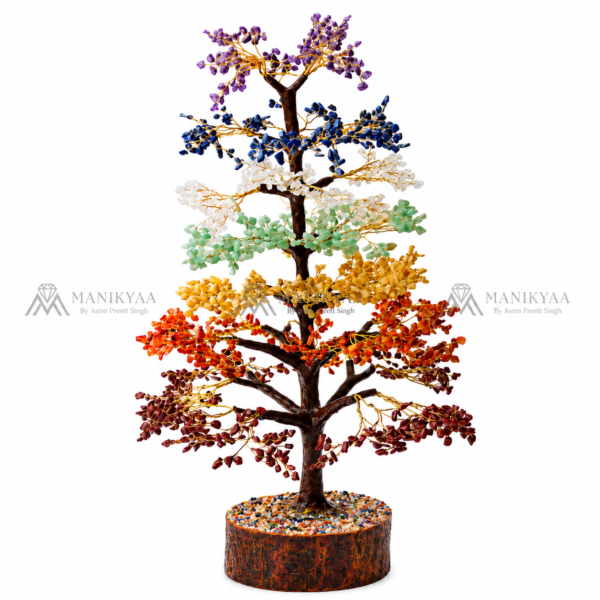 Seven Chakra Crystal Tree for Peace and Vastu Balance