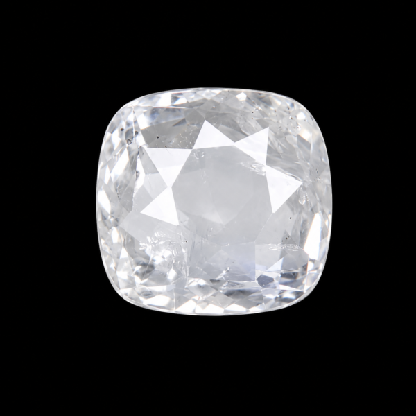 Natural White Sapphire | Approx. 3.70 Carat | Ceylon | Certified Astrology Gemstone